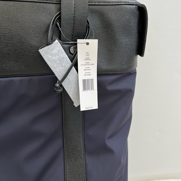 Theory Navy Laptop Bag - Picture 3 of 8